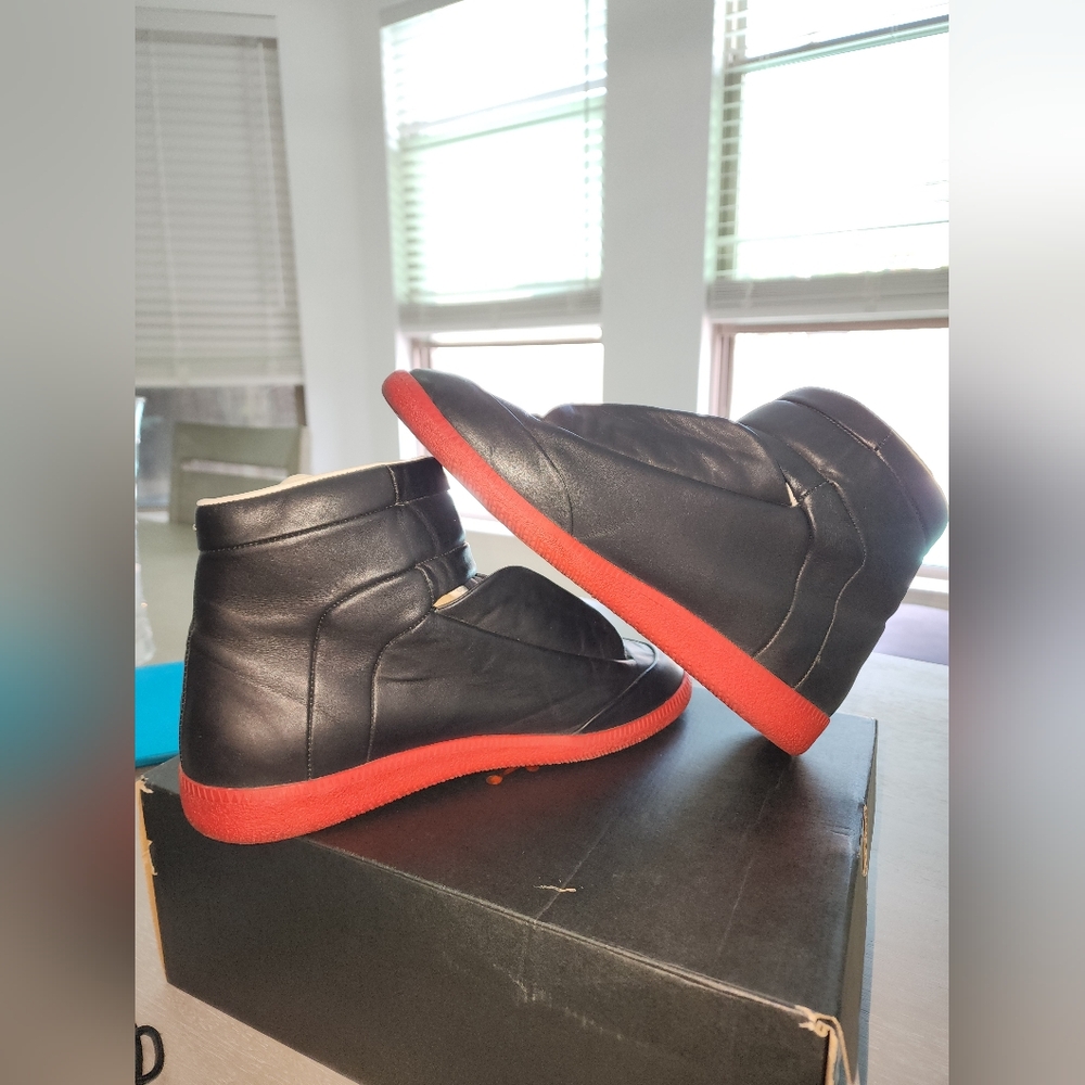 Maison Margiela Black w/ Red Bottoms